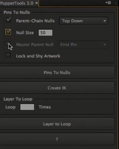 Puppet Tools(木偶图钉动画绑定AE插件)